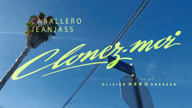 Music Video Caballero & JeanJass "Clonez-moi"