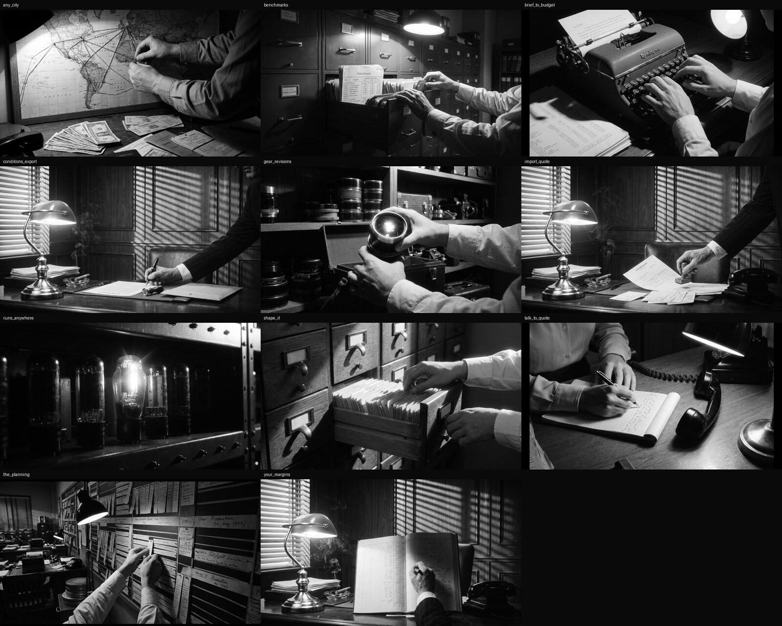 Look development round five, final art direction frames